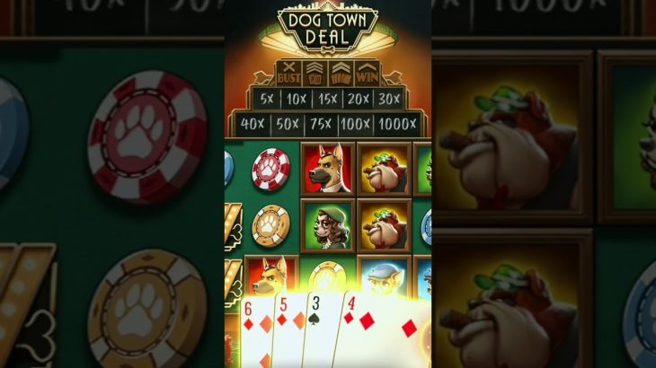 2023年4月16日オンラインカジノ casino Dog Town DealQuickspin